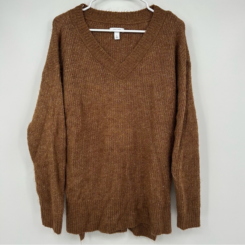 Nine West Sparkly V Neck Sweater